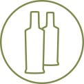 Icon Öl & Essig, Ölflaschen, Essigflaschen