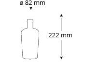 Cristallo-keckeis-ginflasche-masse