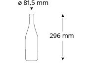 Cristallo-kollwentz-burgunderflasche-masse