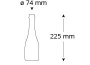 cristallo-bierol-bierflasche-masse